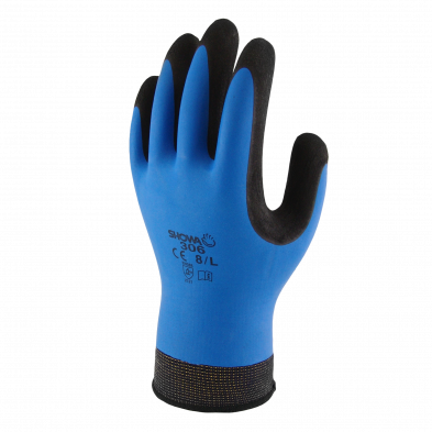 Gloves Showa 306 Latex Coating Breathable Pair | Amare Safety - Amare ...